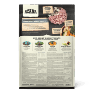 ACANA Adult Small Breed Dog Bag Back