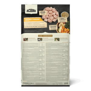 ACANA Prairie Poultry Bag Back